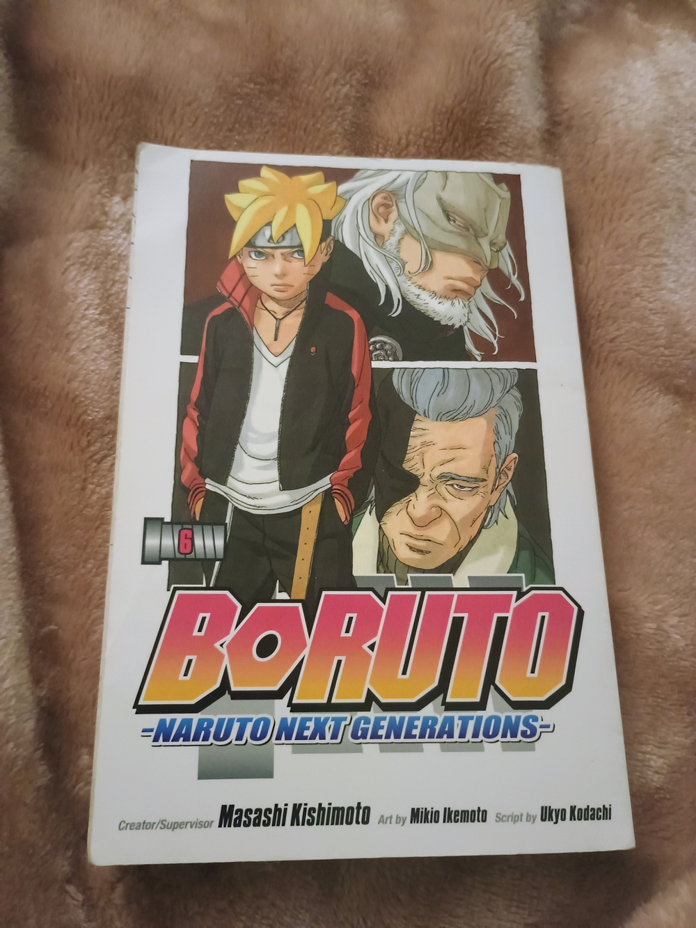 Boruto: Naruto Next Generations Vol. 6 - White Graphic Cover Manga